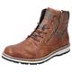 Winterboots RIEKER Gr. 41, braun Herren Schuhe Winterstiefel