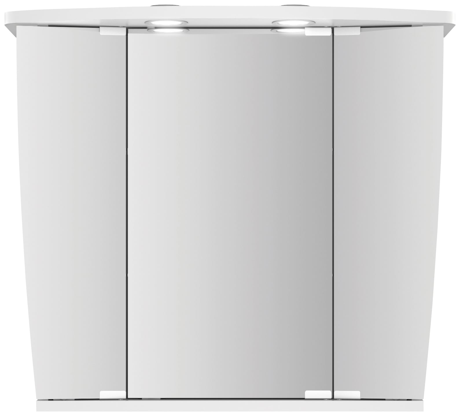 Spiegelschrank JOKEY "Numa III", weiß, B:68cm H:60cm T:22cm, MDF, Schränke, Spiegelschrank Spiegelschrank mit Beleuchtung, weiß, 68 cm Breite