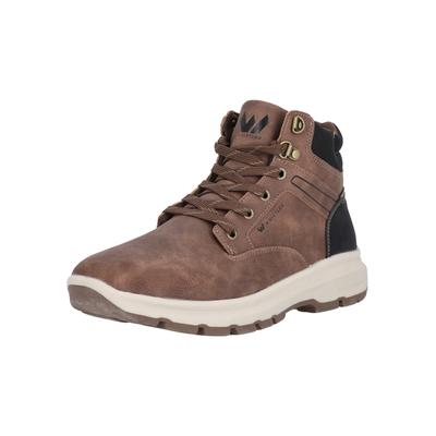 Outdoorschuh WHISTLER "Aoshilo", Gr. 41, braun, Polyurethane, casual, Schuhe, mit Allwetterprofil