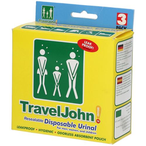 Travel John Wegwerp Urinaal 3x800 ml Beutel