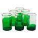 Orren Ellis Alphonso 6 Piece 10 oz. Whiskey Glass Set Glass in Green | 16 oz | Wayfair D36F2827D10547B79DF272D78C1E61E5