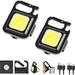 SALTNLIGHT 2.6" Battery Powered Work Light-2Pack in Black/Yellow | 2.6 H x 2.2 W x 0.8 D in | Wayfair MiniFlashlight-2Pack