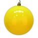 The Holiday Aisle® 32ct Shiny Shatterproof Christmas Ball Ornaments Plastic in Yellow | Wayfair 5B7B54163A2E4C22907E4BB3F0971D2C