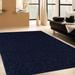 Blue/Navy 240 x 144 x 0.5 in Area Rug - Ebern Designs Square Victorianna Solid Color Power Loomed Indoor/Outdoor Use Area Rug in Navy | Wayfair