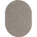 Gray 108 x 84 x 0.5 in Area Rug - Ebern Designs Witold Solid Color Power Loomed Indoor/Outdoor Use Area Rug in | 108 H x 84 W x 0.5 D in | Wayfair