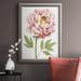 House of Hampton® Watercolor Peony I - Picture Frame Print on Canvas Canvas, Solid Wood in White | 36 H x 24 W x 2.5 D in | Wayfair