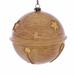 The Holiday Aisle® Christmas Ball Ornament Wood in Brown | 4.75 H x 4.75 W x 4.75 D in | Wayfair 0C729FC780F74597B0DA5A81BD6D741A