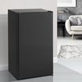 West Bend 3.3 cu. ft. Compact Refrigerator Metal in Black | 33.5 H x 18.75 W x 17.5 D in | Wayfair WBR33B