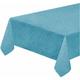 Nappe en Coton Ourlé Pour Cuisine Mou Tendre Couleur Pastel Unie Bleu - 135x180 cm