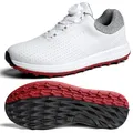 Chaussures de golf professionnelles pour hommes baskets d'entraînement de sport confortables noir