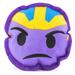 Marvel Ballistic Squeaker Kawaii Thanos Frown Dog Toy, X-Small, Multi-Color