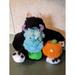Disney Toys | Disney Store Monsters Inc Sully Blue Monster Halloween Plush Toy 13" Cat Costume | Color: Black/Blue | Size: Osbb