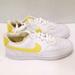 Nike Shoes | Nike Court Vision Low White Light Zitron | Color: White/Yellow | Size: 7