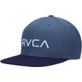 Men's RVCA Blue/Navy Twill II Snapback Hat