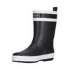 Gummistiefel ZIGZAG, Gr. 28, schwarz-weiß (schwarz, weiß), Gummi, casual, Schuhe, aus hochwertigem Naturkautschuk