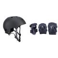 K2 Damen Herren Inline Skates Helm Varsity PRO - schwarz - M (55-58cm) - 30D4111.1.1.M & K2 Performance PAD Set M – Black - Anthracite – 30E1416