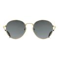 AO 1002 Sunglasses Gold Frame True Color Gray AOLite Nylon Lenses Polarized 51-19-145 B47 002151STTOGYN-P