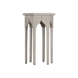 Bernhardt Albion Solid Wood Tray Top End Table Wood in Brown/Gray | 24 H x 16 W x 13.88 D in | Wayfair 311123