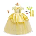 Robe de princesse Cosplay Pepper pour filles robes pour enfants costume pour enfants couronne de