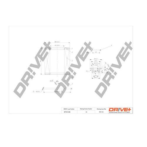 Drive+ Ölfilter 74mm für BMW 11428683204 11427640862 11427953125 DP1110.11.0193