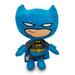DC Comics Batman Full Body Standing Pose with Blue Cape Plush Squeaker Dog Toy, Medium