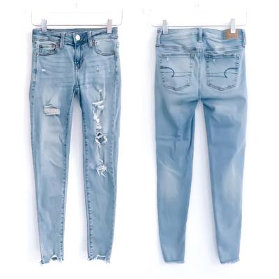 American Eagle Outfitters Jeans | Ae Ne(X)T Level Jegging | Color: Blue | Size: 0