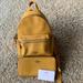 Coach Bags | Mustard Yellow Mini Court Backpack With Matching Wallet Fall Bag | Color: Yellow | Size: Os