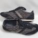 Coach Shoes | Coach Black Suede And Logo Print Kelson Sneaker, Great Condition, Size 9.5 | Color: Black | Size: 9.5