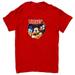 Disney Shirts | Mickey & Friends Men's Mickey Mouse, Donald Duck, & Goofy Tee T-Shirt - Red | Color: Red | Size: S