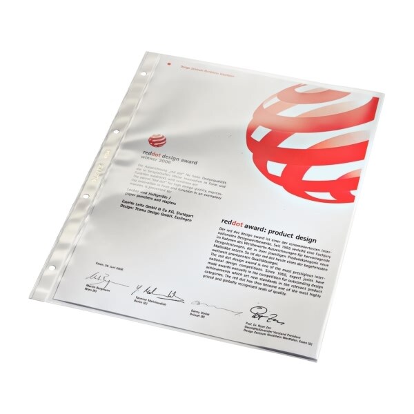 LEITZ Prospekthülle A4 PVC glasklar Image