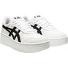 Sneaker ASICS SPORTSTYLE "JAPAN S PF", Gr. 41,5, schwarz-weiß (weiß, schwarz), Synthetik, Textil, kontrastfarbene Details, mehrfarbig, sportlich, Schuhe