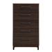 Magnolia Brown 5 Drawer Chest of Drawers (30.2 in L. X 15.5 in W. X 52.5 in H.)