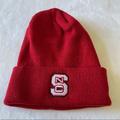 Adidas Accessories | Adidas Nc State Wolfpack Cuffed Beanie Hat New | Color: Red/White | Size: Os