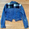 American Eagle Outfitters Jackets & Coats | One Of A Kind - Aeo Jean Jacket | Color: Blue/Green | Size: S