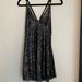 Free People Dresses | Free People Open-Back Sequin V-Neck Gold Rush Mini Dress Black | Color: Black | Size: S