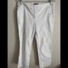 J. Crew Pants & Jumpsuits | Euc Womens J Crew Campbell Dress Pants White Navy Print Euc Sz 6. | Color: Blue/White | Size: 6