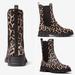 Michael Kors Shoes | Michael Kors Cheetah Print Calf-Hair Ankle Boots | Color: Black/Tan | Size: 7