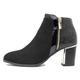 Lotus Rebecca Womens Black Heeled Ankle Boot - Size 7 UK - Black