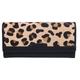 Mala Leather Matrah Leopard Print Hair Matinee Ladies Purse