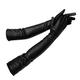 Lady Long Glove Sheepskin Leather Black Gloves Women Mittens Female Thin Lining Style Arm Sleeve 60cm 8