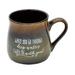 Dexsa Coffee Tea Soup Mug | When You Go Through Deep Waters I Will Be w/ You | 16 Ounce Designer Mug w/ Inspiring Sentiment | Elegant Pottery L /Earthenware | Wayfair