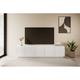 Meuble tv Bobochic Meuble tv 200 cm alice Blanc - Blanc