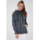 Kapuzensweatjacke ALIFE & KICKIN "PalinaAK B Sweatjacket Damen Kapuzensweatjacke, Sweatjacke" Gr. S, blau (marine) Damen Sweatjacken