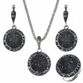 ZOSHI – ensemble de bijoux en pierres précieuses Vintage pour femmes ensembles de colliers avec
