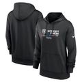 "Nike Chicago Bears 2022 NFL Crucial Catch Therma Performance Sweat à capuche pour femme – Noir"