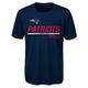 New England Patriots Engage Poly Dri-Tek T-Shirt - Junior
