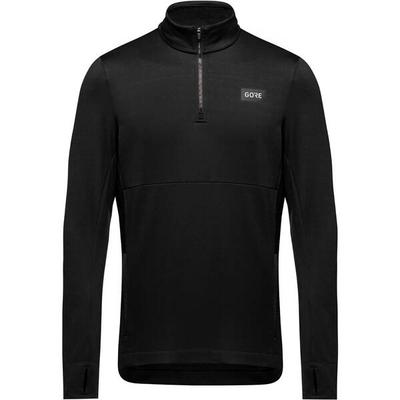 GORE WEAR Herren Everyday Thermo 1/4-Zip Herren, Größe M in Schwarz