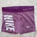 Nike Shorts | Nike Pro Spandex Shorts | Color: Purple | Size: M