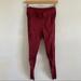 Adidas Pants & Jumpsuits | Adidas 3 Stripe Pants Maroon And Black Size Xs | Color: Black/Red | Size: Xs
