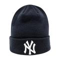 Strickmütze NEW ERA "NEW YORK YANKEES" blau (marine weiß) Herren Mützen Strickmützen